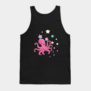 Cute Octopus Tank Top